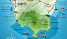 Cabo Blanco Park Map